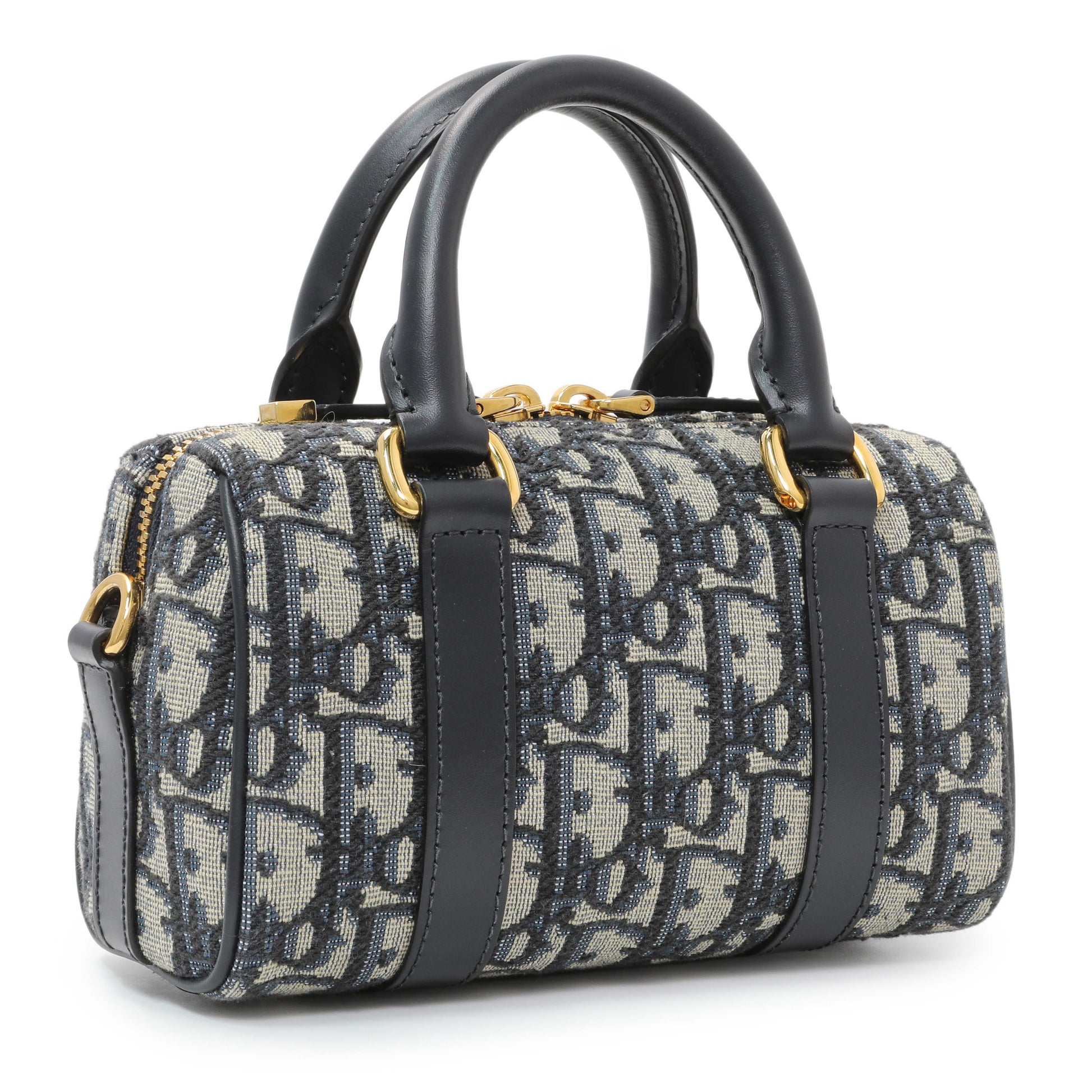 Exclusive Christian Dior Oblique Nano Groove 17 Bag — Side View