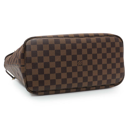 Exclusive Louis Vuitton Damier Ebene Neverfull MM — Back View