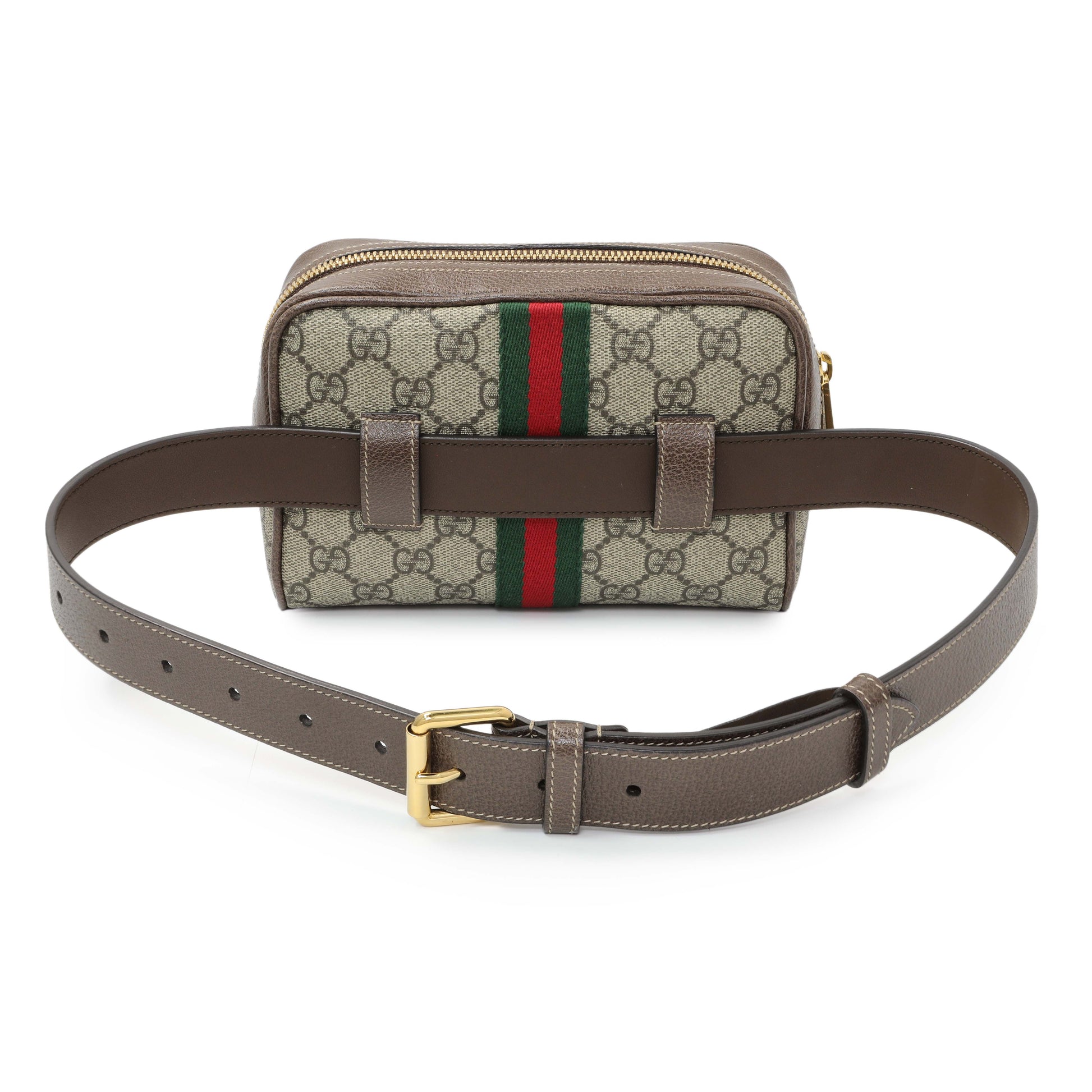 Exclusive Gucci GG Supreme Monogram Small Ophidia Belt Bag — Side View