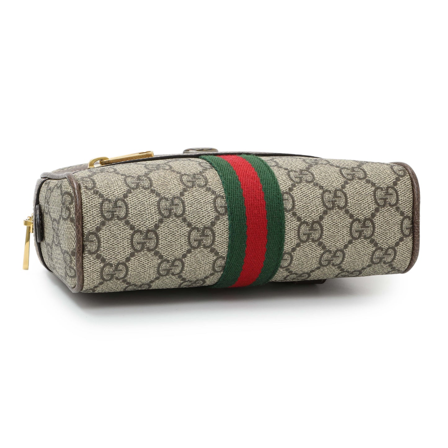 Exclusive Gucci GG Supreme Monogram Small Ophidia Belt Bag — Back View