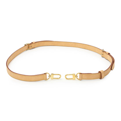 Exclusive Louis Vuitton Vachetta 20mm Adjustable Shoulder Strap — Front View