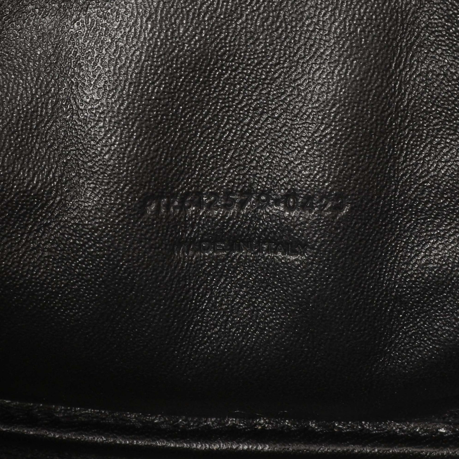 Exclusive Saint Laurent Dark Beige Grain De Poudre Matelasse Monogram Mini Lou Camera Bag — Alternate View 7