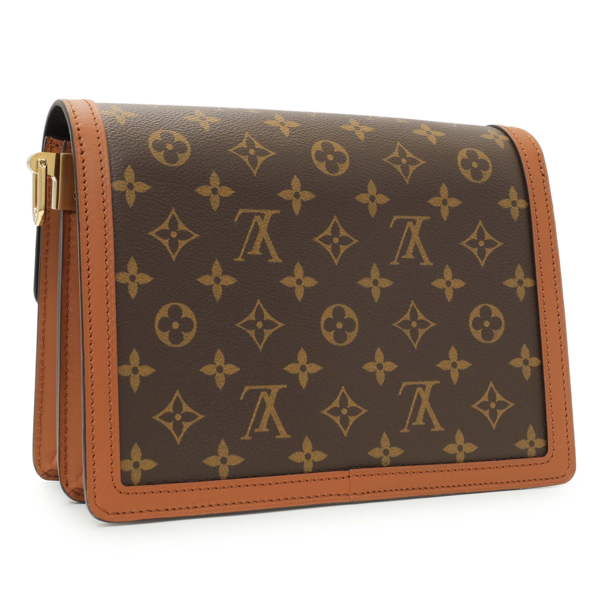 Exclusive Louis Vuitton Monogram Reverse Dauphine MM — Side View