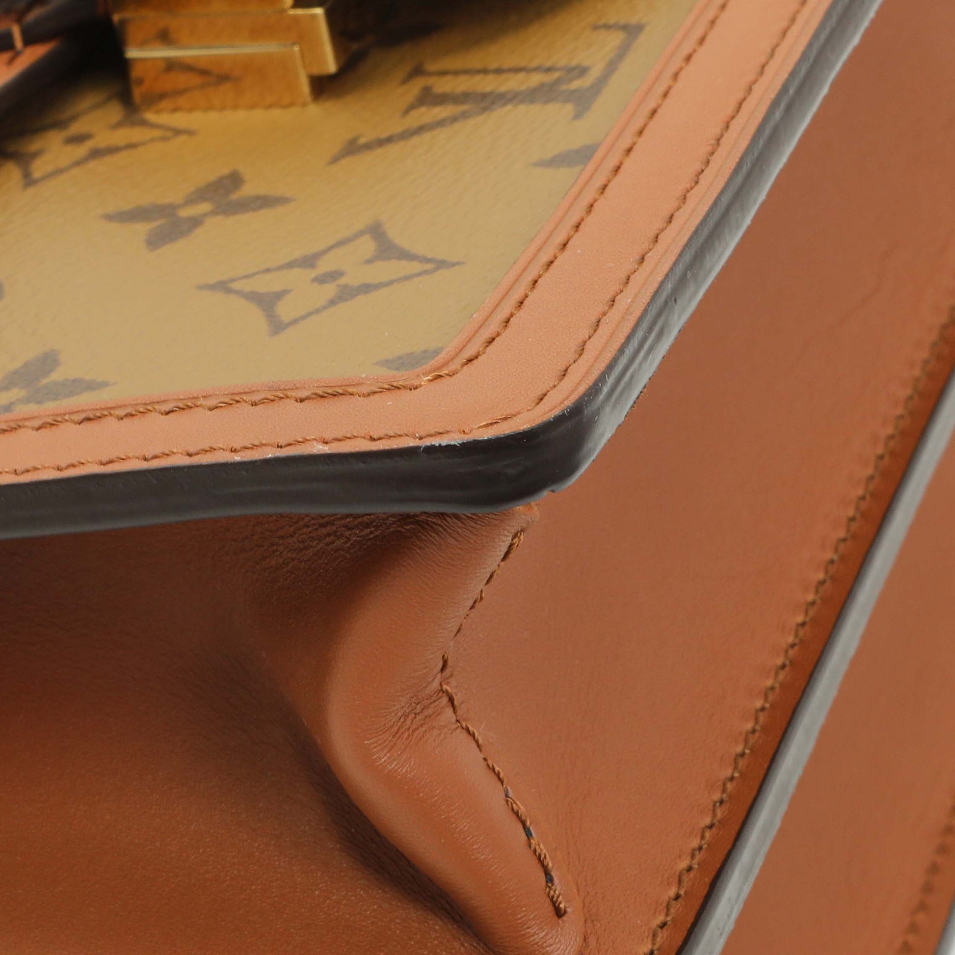 Exclusive Louis Vuitton Monogram Reverse Dauphine MM — Top View