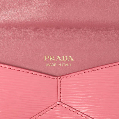 Exclusive Prada Pink Vitello Move Envelope Wallet — Alternate View 11