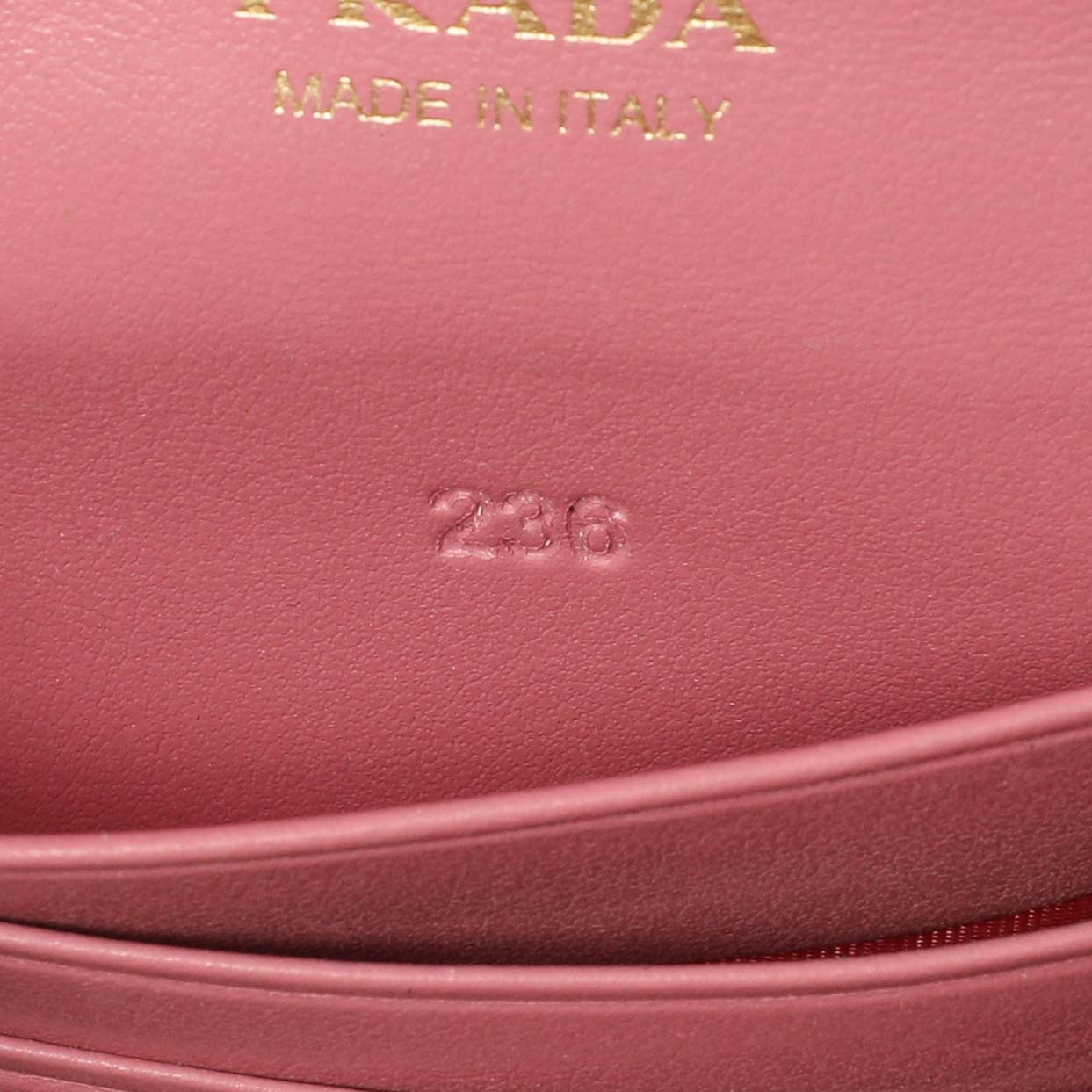 Exclusive Prada Pink Vitello Move Envelope Wallet — Alternate View 12
