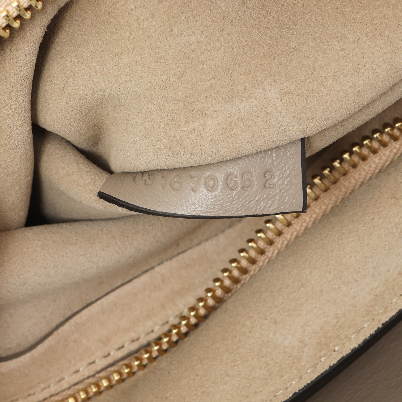 Exclusive Chloe Grey Calfskin Suede Medium Faye Shoulder Bag — Lifestyle View