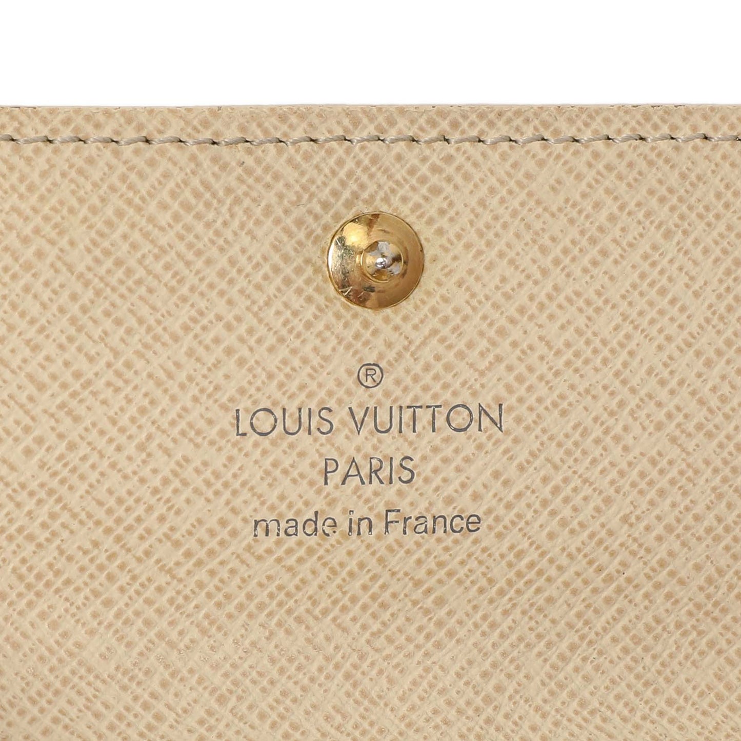 Exclusive Louis Vuitton Damier Azur 4 Key Holder — Alternate View 9