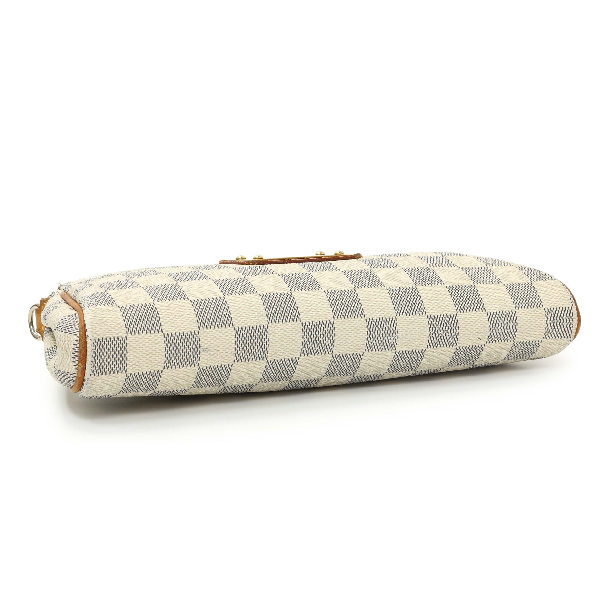 Exclusive Louis Vuitton Damier Azur Eva Clutch — Back View