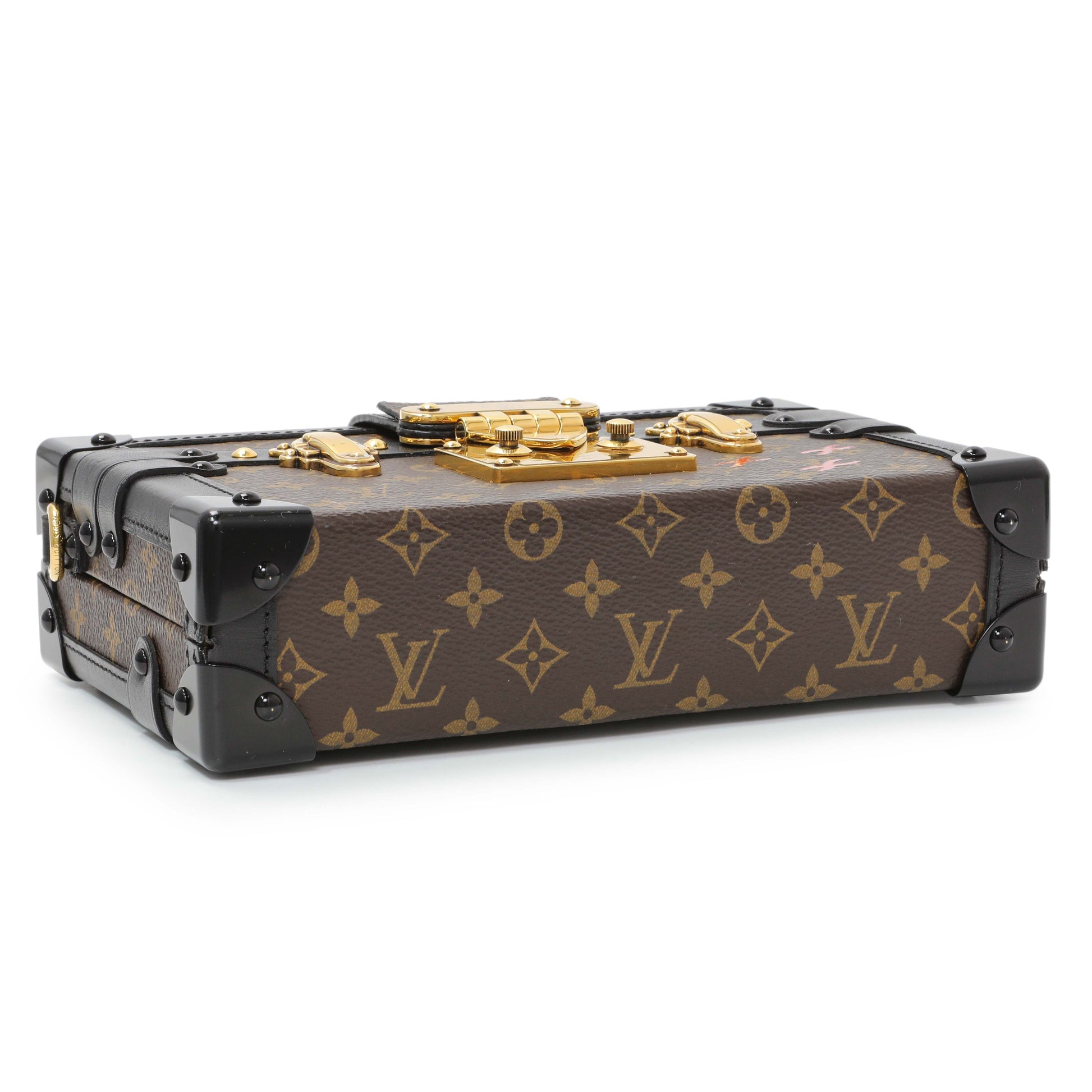 Exclusive Louis Vuitton Monogram Petite Malle — Back View