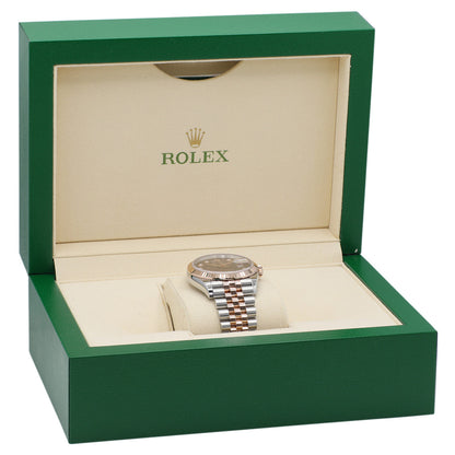 Exclusive Rolex 18K Rose Gold Stainless Steel Datejust 36 126231 — Lifestyle View