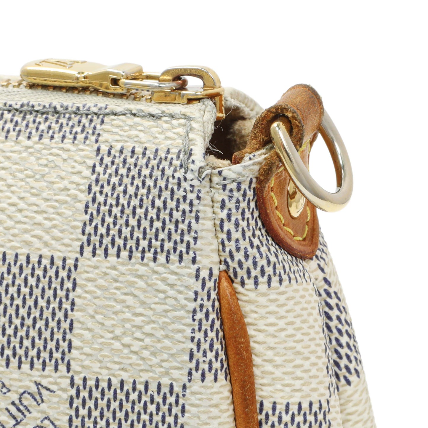 Exclusive Louis Vuitton Damier Azur Eva Clutch — Alternate View 11