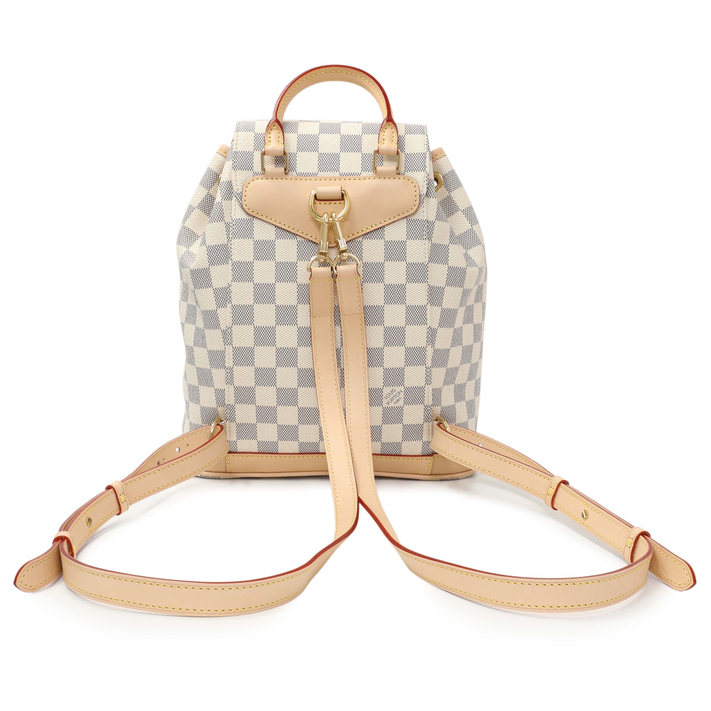 Exclusive Louis Vuitton Damier Azur Montsouris PM — Side View