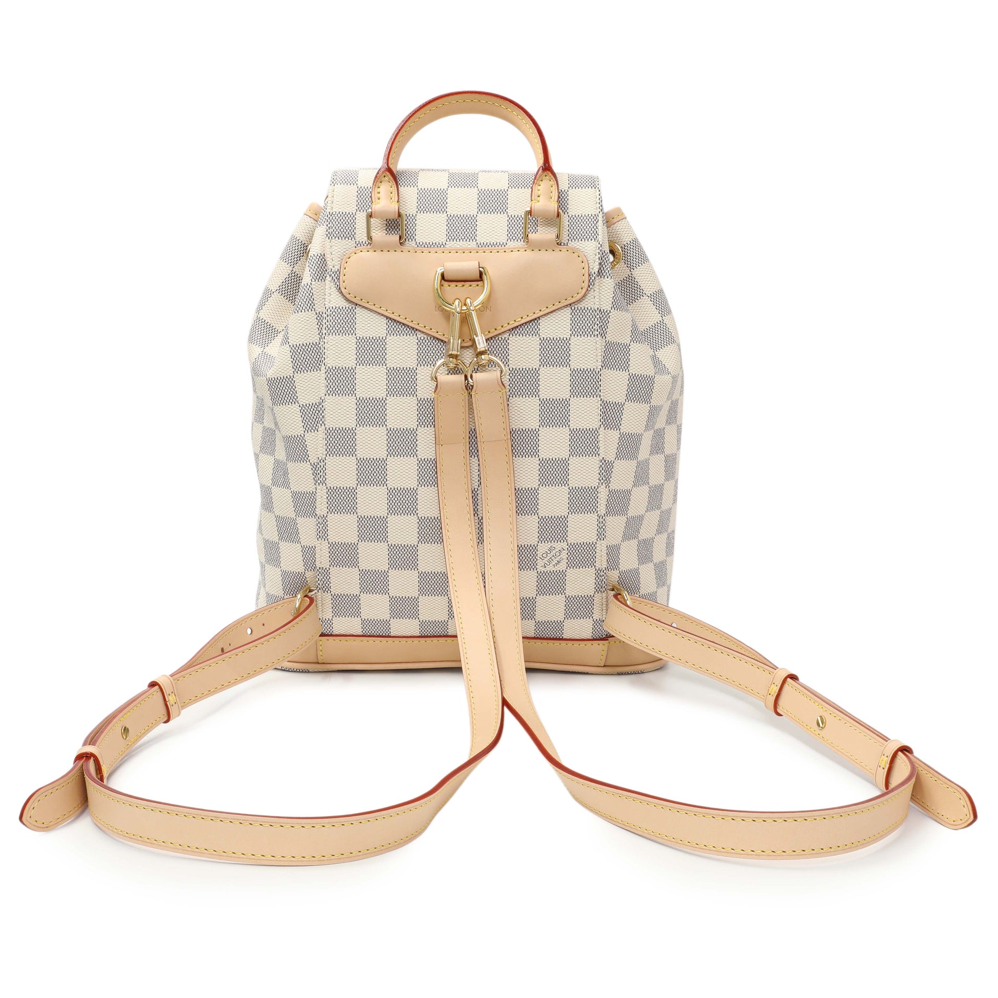 Exclusive Louis Vuitton Damier Azur Montsouris PM — Side View