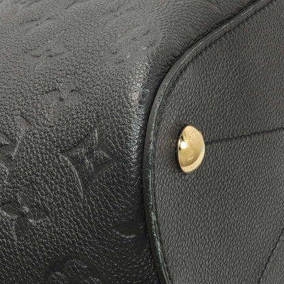 Exclusive Louis Vuitton Black Empreinte Mazarine MM — Lifestyle View