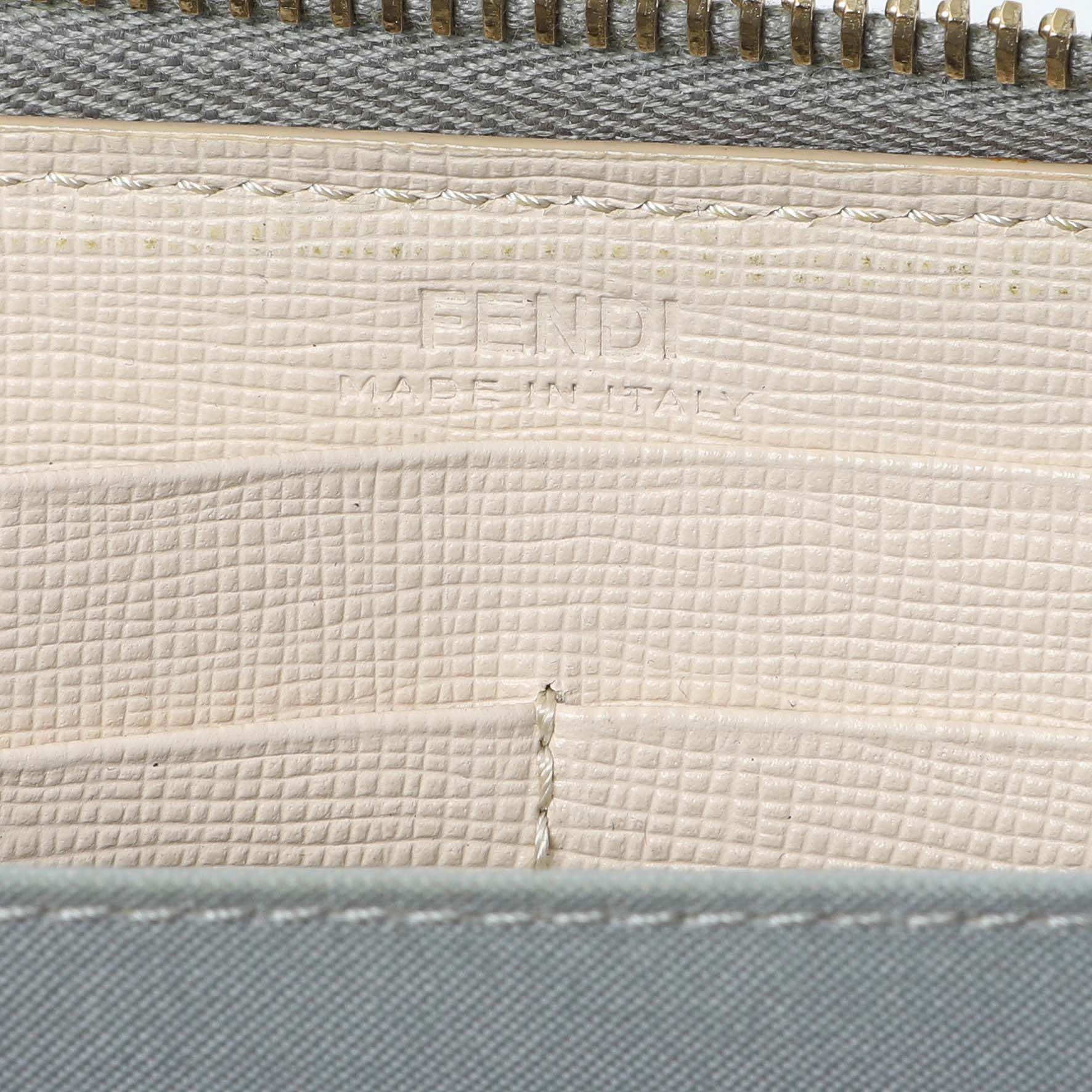 Exclusive Fendi Vitello Elite Monster Eyes Studded Zip Around Wallet — Alternate View 9