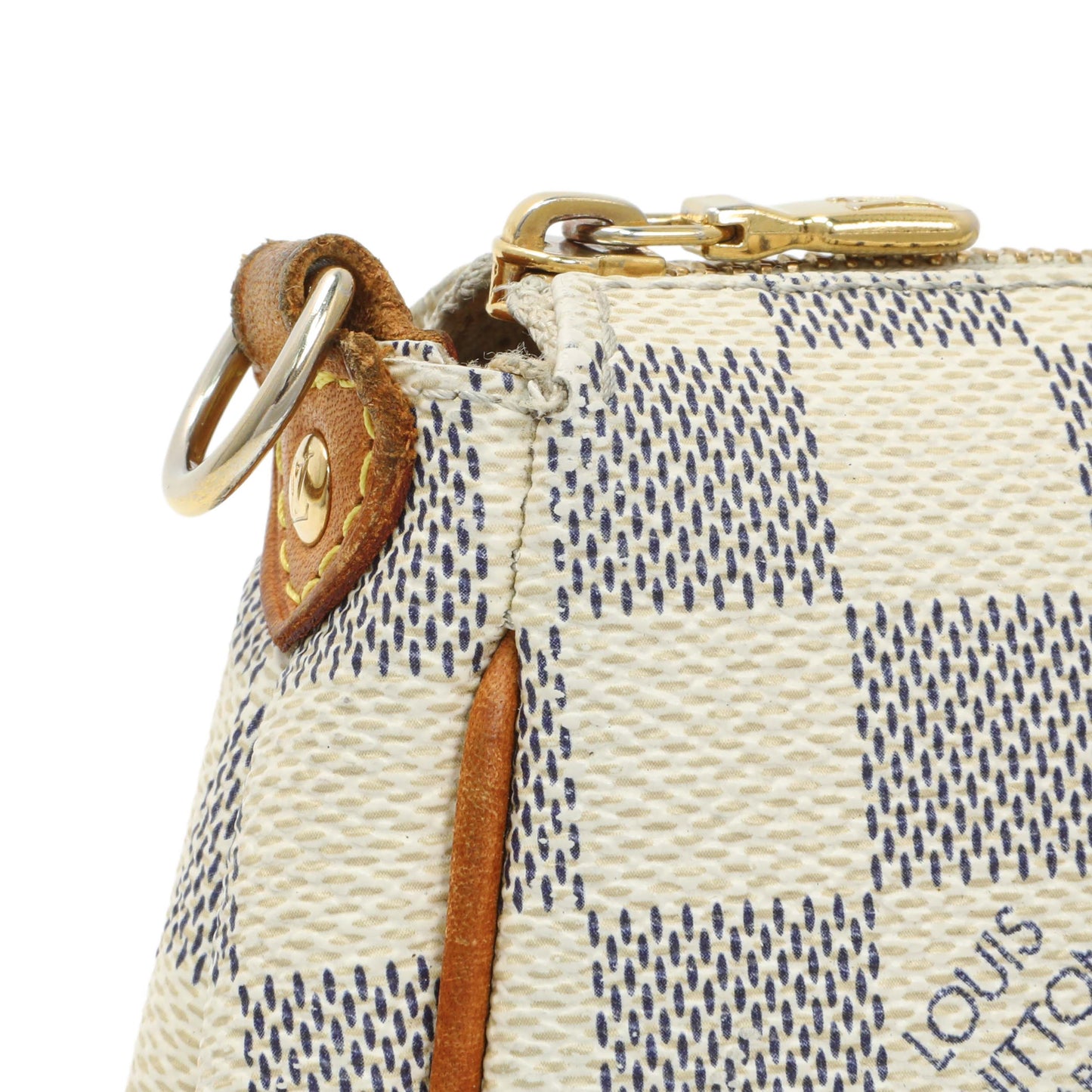 Exclusive Louis Vuitton Damier Azur Eva Clutch — Alternate View 12