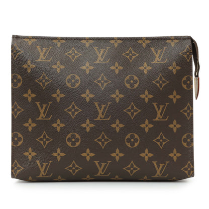 Exclusive Louis Vuitton Monogram Toiletry Pouch 26 — Front View