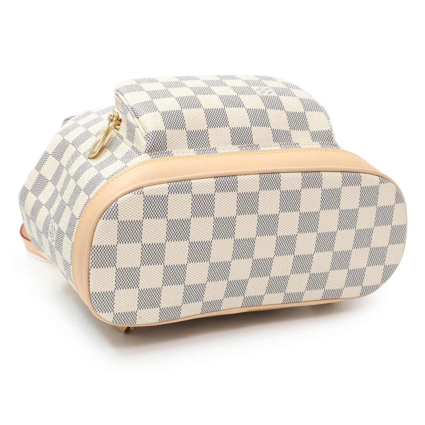 Exclusive Louis Vuitton Damier Azur Montsouris PM — Back View