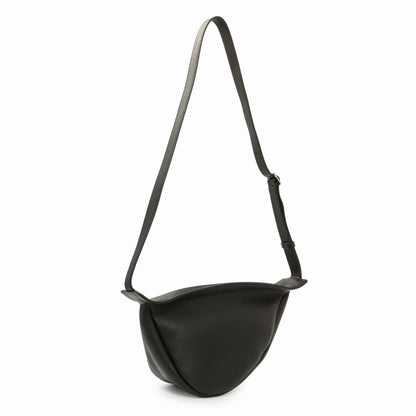 Exclusive The Row Grained Calfskin Small Slouchy Banana Bag — Side View