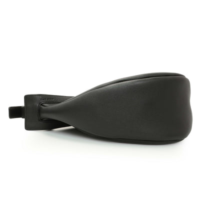 Exclusive The Row Grained Calfskin Small Slouchy Banana Bag — Back View