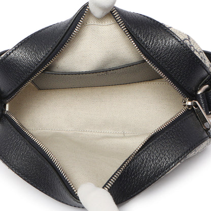 Exclusive Gucci Blue GG Supreme Monogram Ophidia Crossbody — Detail View