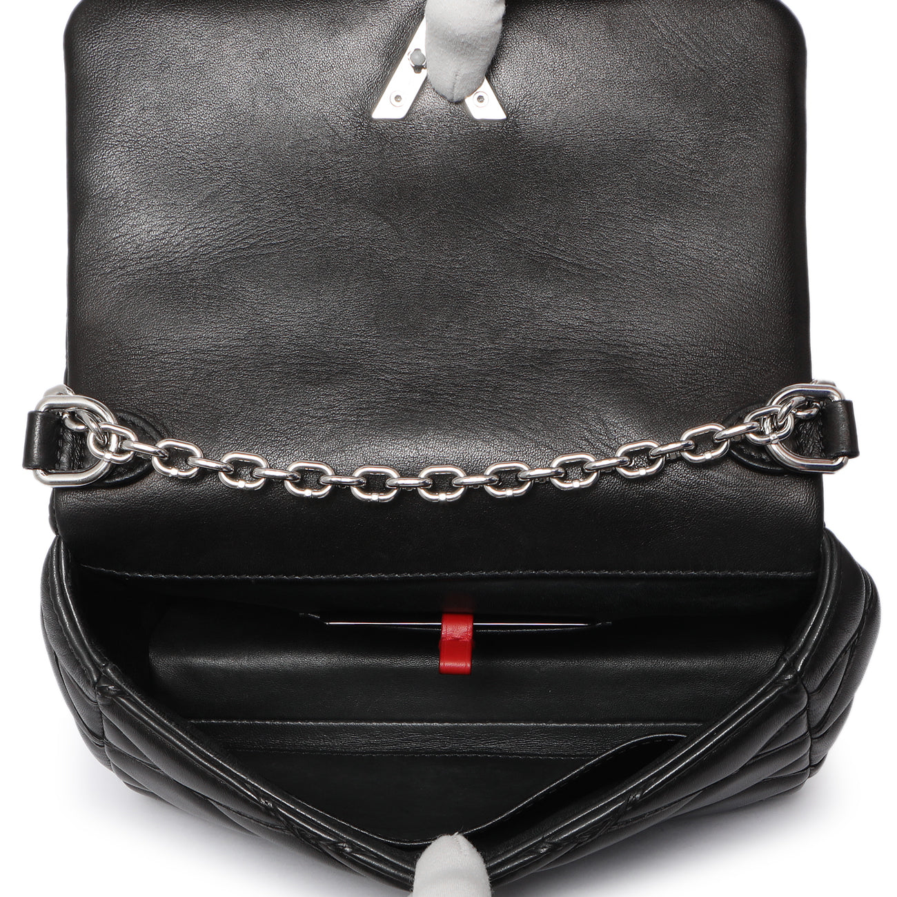Exclusive Louis Vuitton Black Lambskin Malletage GO-14 PM — Alternate View 8