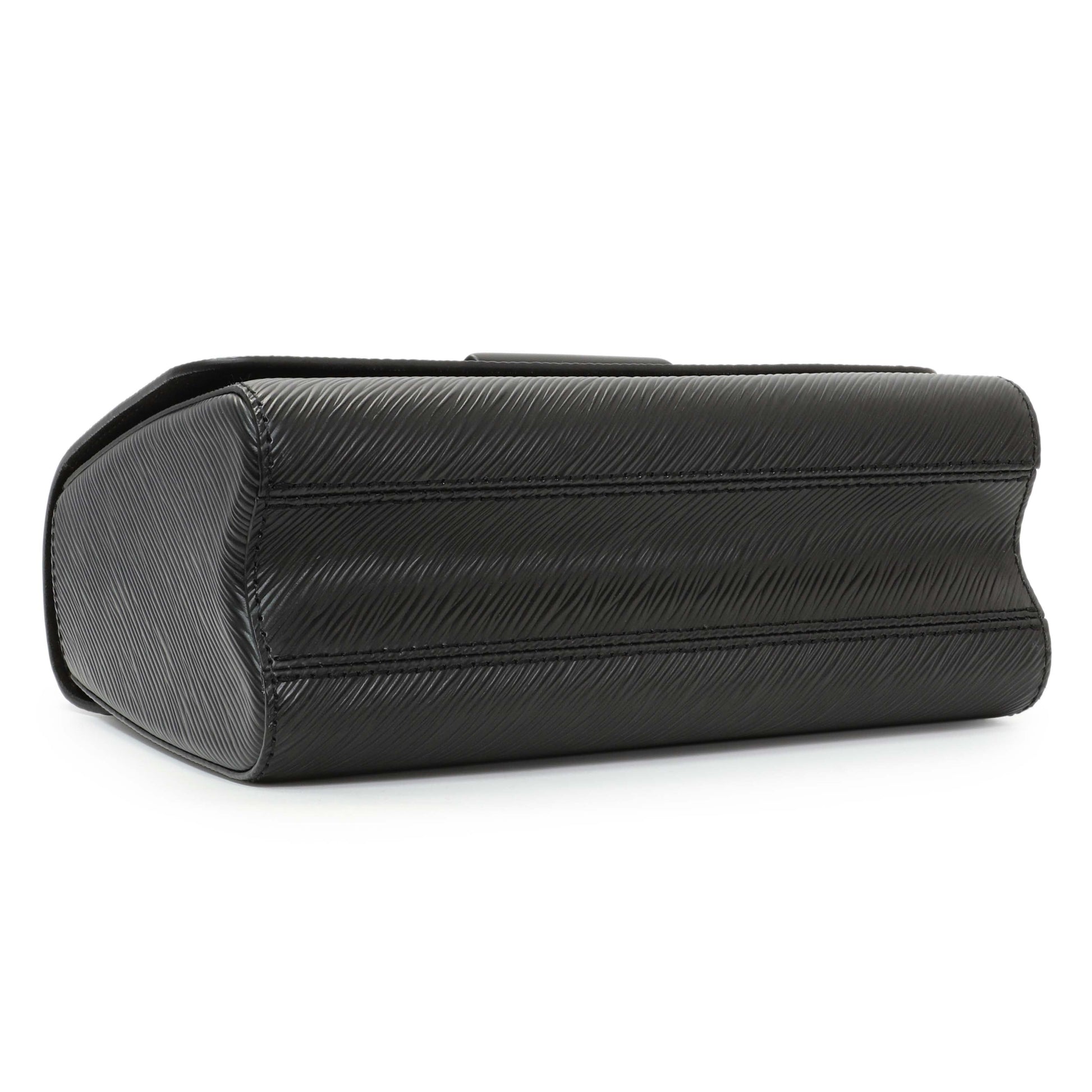 Exclusive Louis Vuitton Black Epi Twist Shoulder Bag MM — Back View