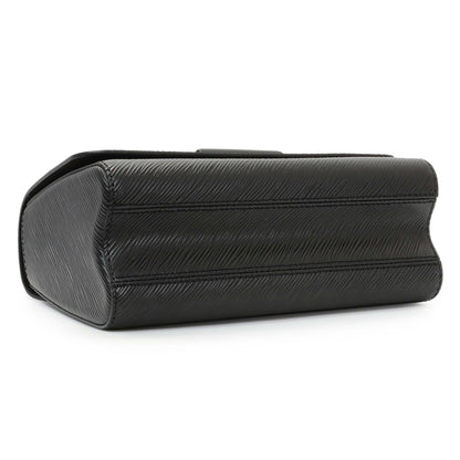 Exclusive Louis Vuitton Black Epi Twist Shoulder Bag MM — Back View