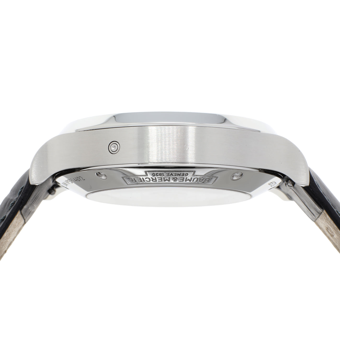 Exclusive Baume & Mercier Stainless Steel Capeland MOA10084 — Back View