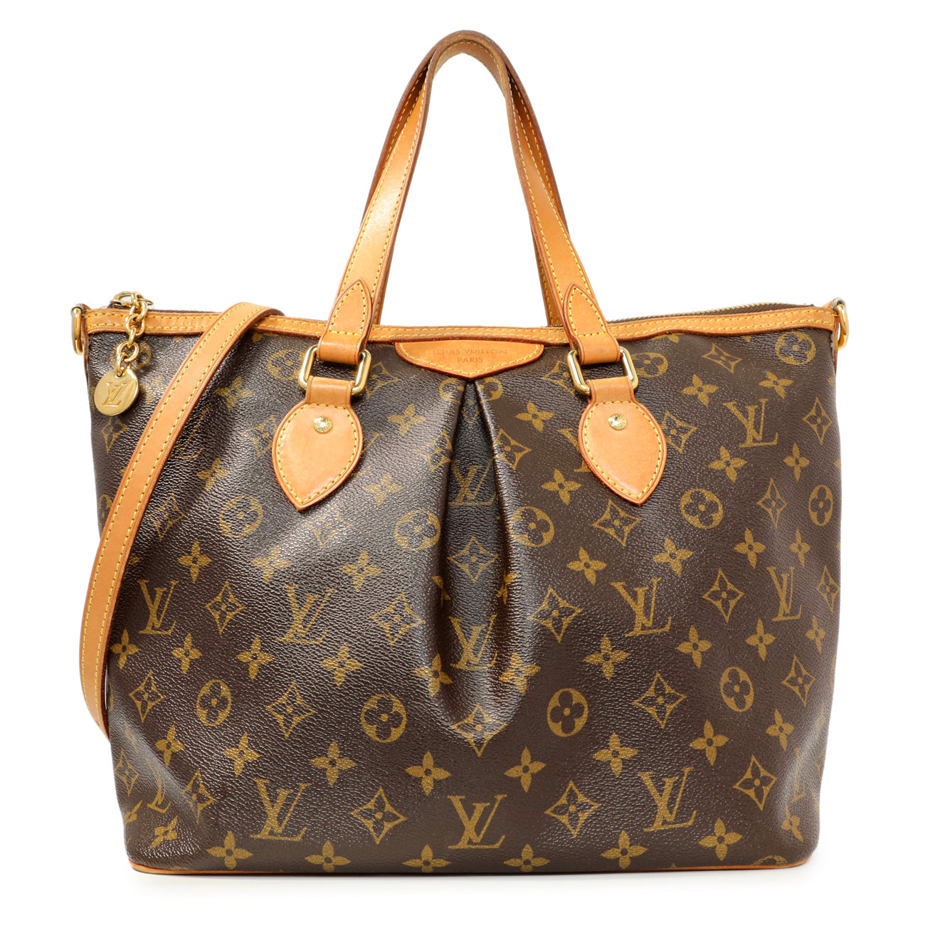 Exclusive Louis Vuitton Monogram Palermo PM — Front View