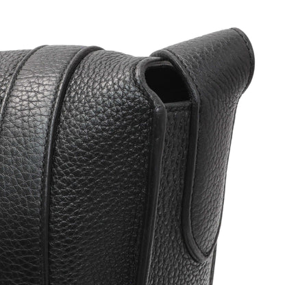 Exclusive Hermes Black Taurillon Clemence Steve Caporal Messenger — Alternate View 8