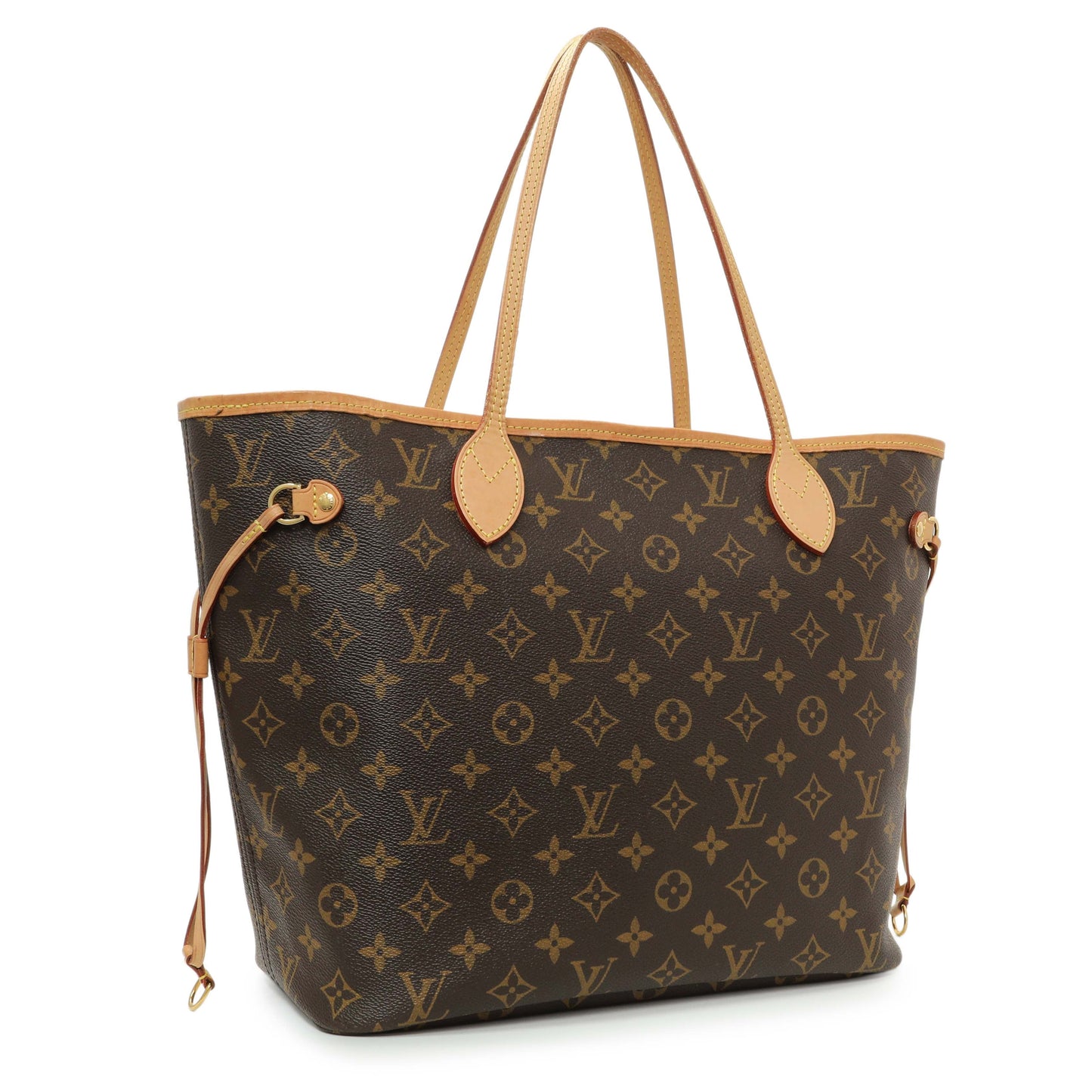 Exclusive Louis Vuitton Monogram Neverfull MM — Side View