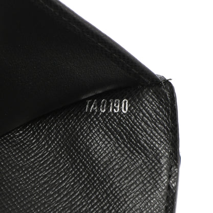 Exclusive Louis Vuitton Black Electric Epi Joey Wallet — Alternate View 12