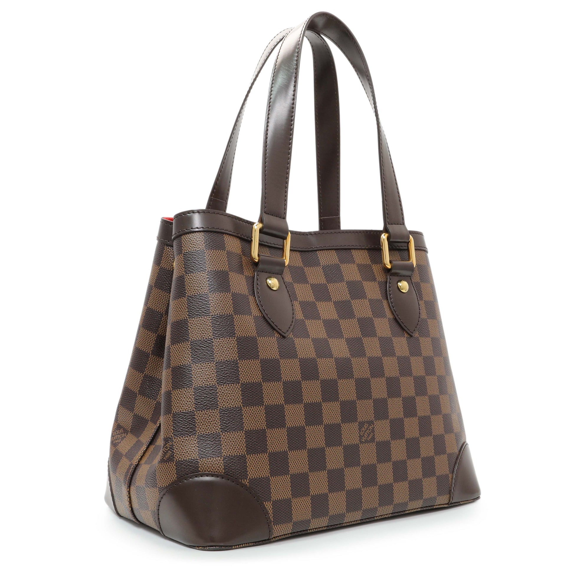 Exclusive Louis Vuitton Damier Ebene Hampstead PM — Side View