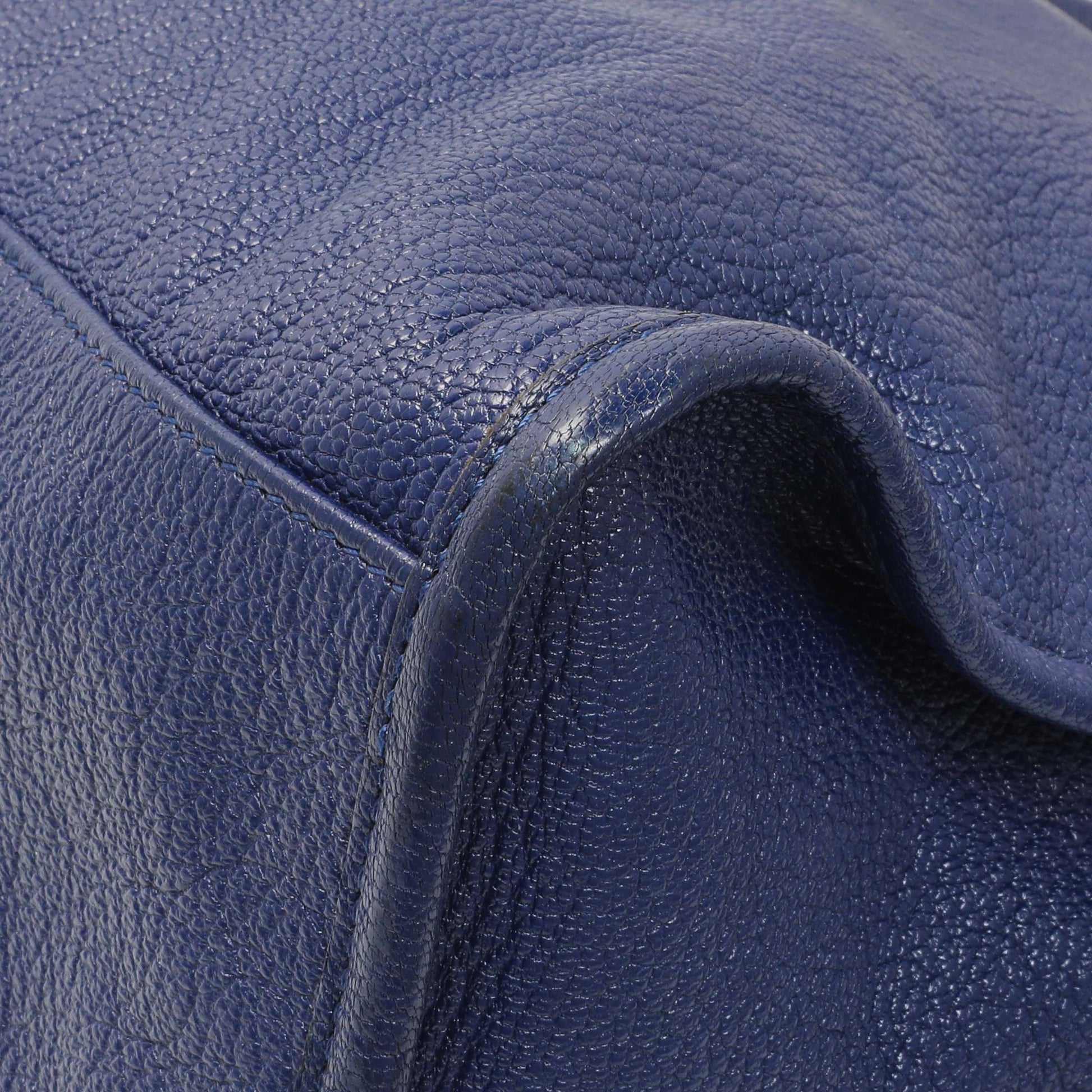 Exclusive Balenciaga Bleu Nuit Chevre Metallic Edge City — Alternate View 7