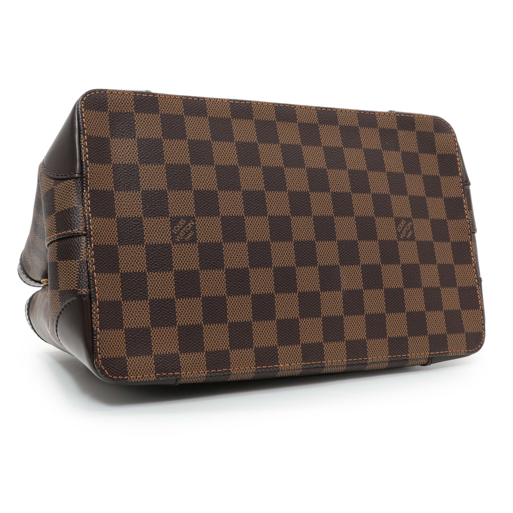 Exclusive Louis Vuitton Damier Ebene Hampstead PM — Back View