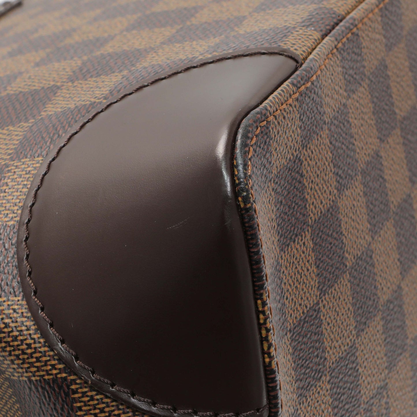 Exclusive Louis Vuitton Damier Ebene Hampstead PM — Top View