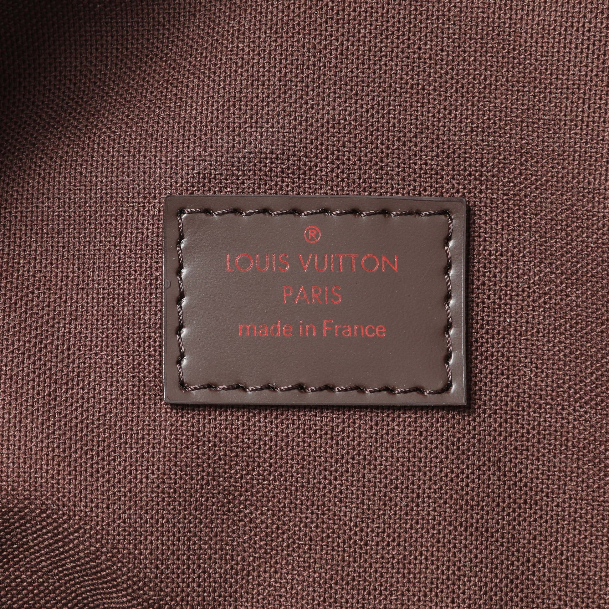 Exclusive Louis Vuitton Damier Ebene Eole 60 Rolling Luggage — Detail View