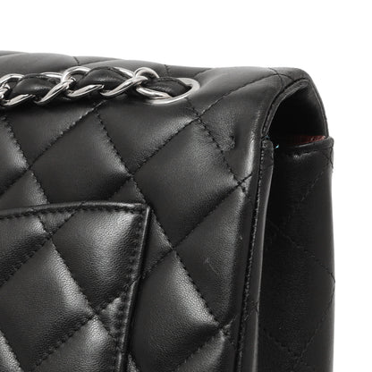 Exclusive Chanel Black Quilted Lambskin Maxi Single Flap — Alternate View 7