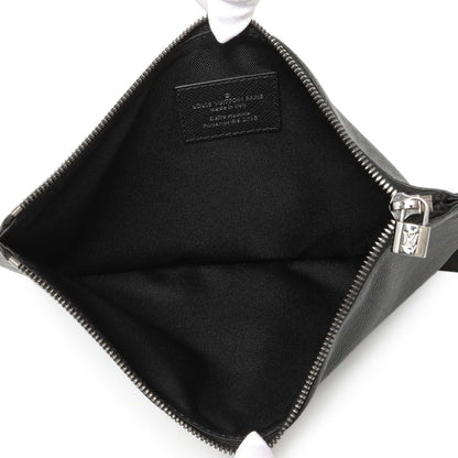 Exclusive Louis Vuitton Black Taiga Outdoor Cabas — Alternate View 11