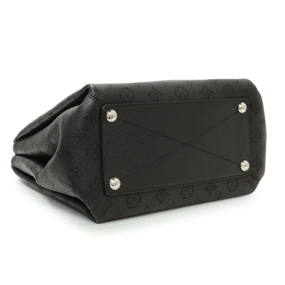 Exclusive Louis Vuitton Black Mahina Babylone PM — Back View