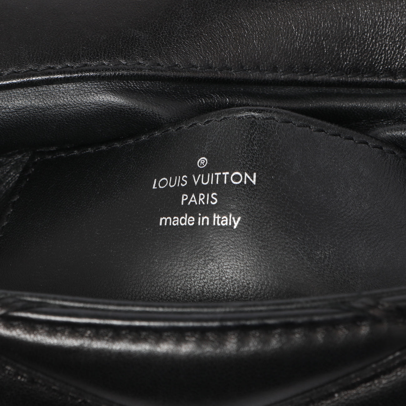 Exclusive Louis Vuitton Black Lambskin Malletage GO-14 PM — Alternate View 9