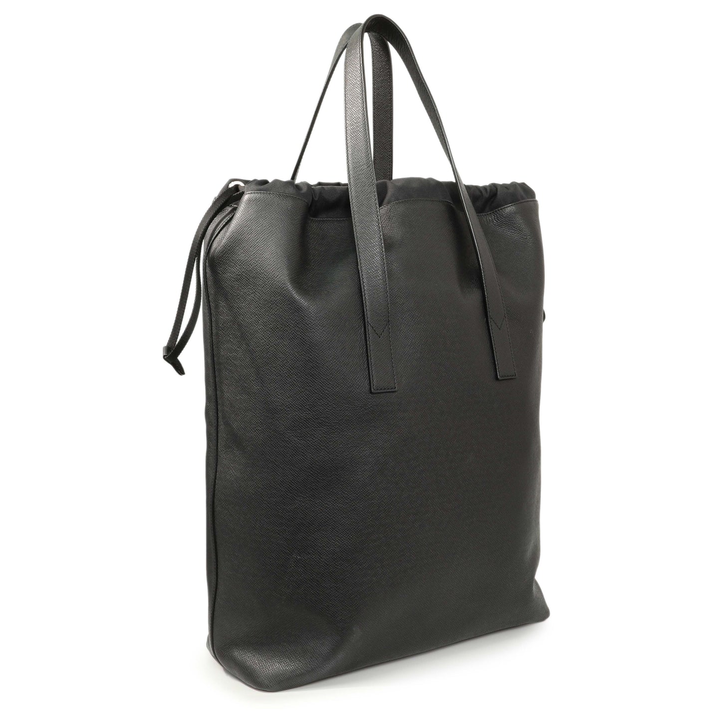 Exclusive Louis Vuitton Black Taiga Outdoor Cabas — Side View