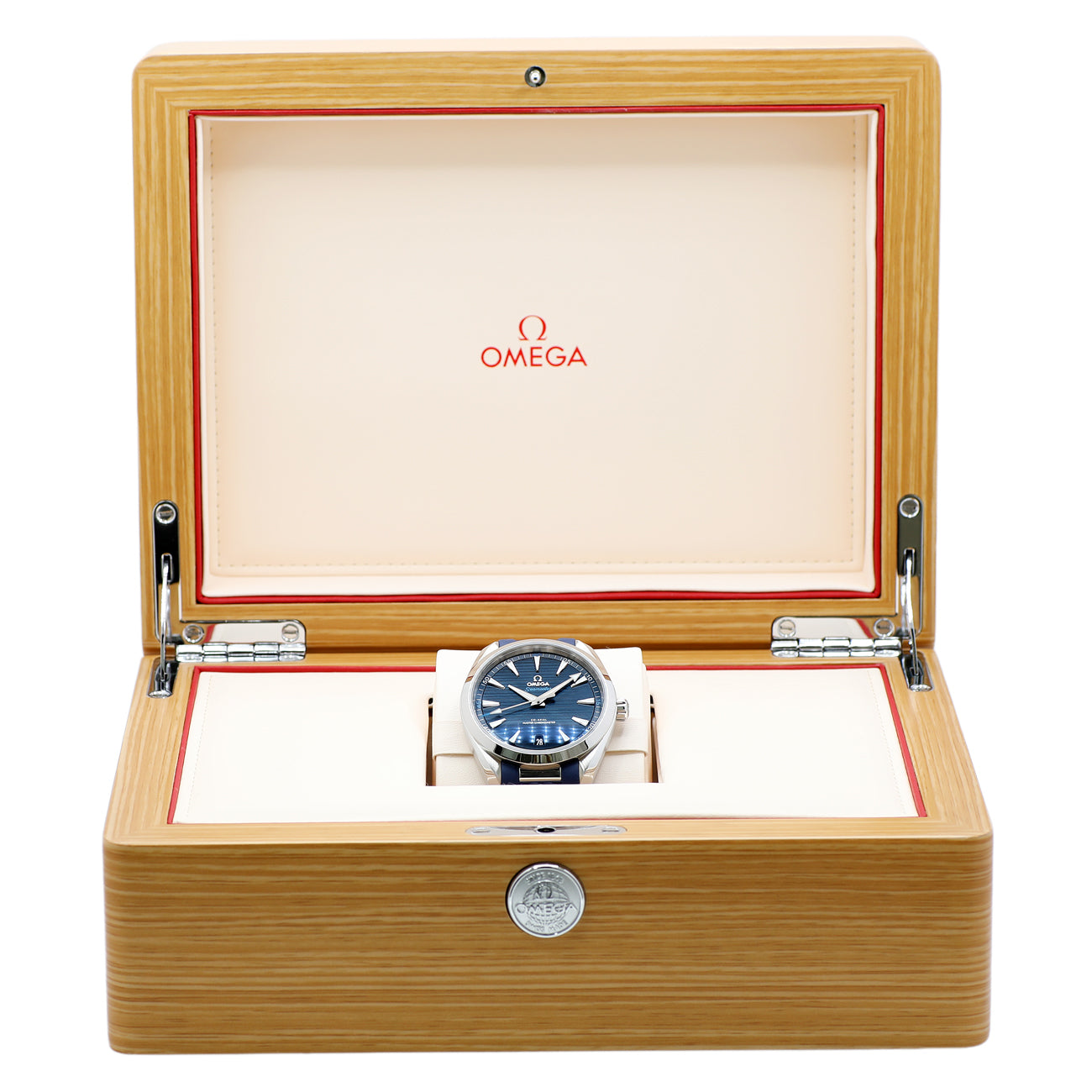 Exclusive Omega Stainless Steel Seamaster Aqua Terra 220.12.41.21.03.001 — Lifestyle View