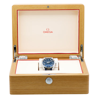 Exclusive Omega Stainless Steel Seamaster Aqua Terra 220.12.41.21.03.001 — Lifestyle View