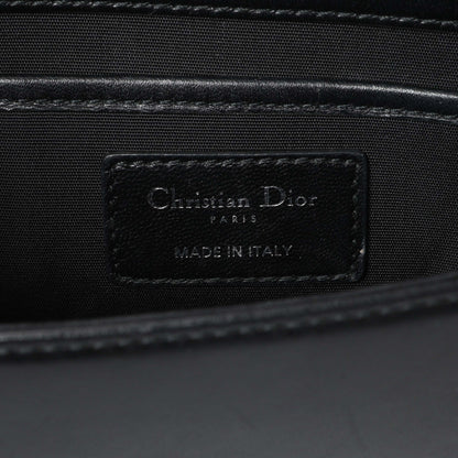 Exclusive Christian Dior Black Lambskin Cannage Lady Dior Convertible Clutch — Alternate View 9