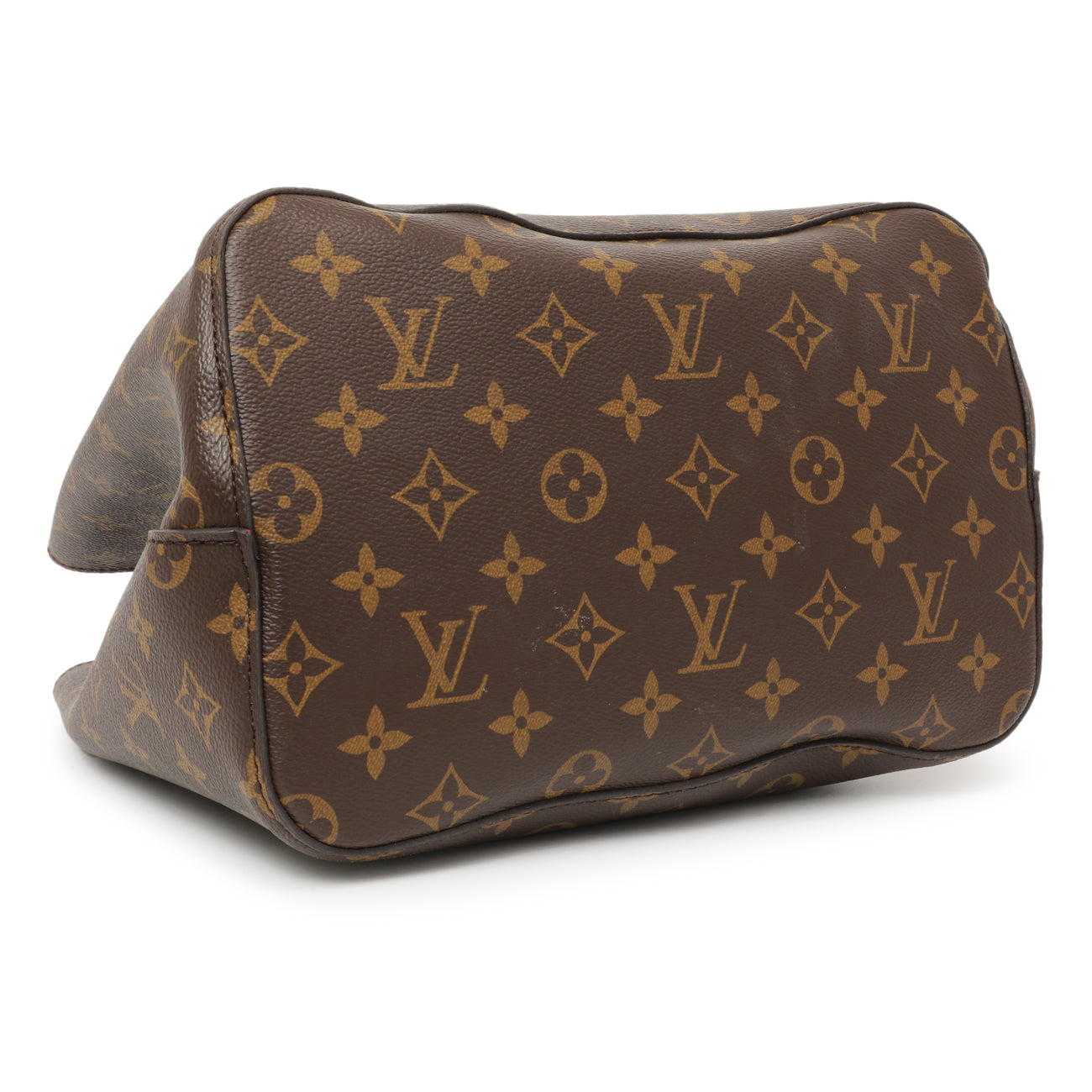 Exclusive Louis Vuitton Coquelicot Monogram NeoNoe MM — Back View
