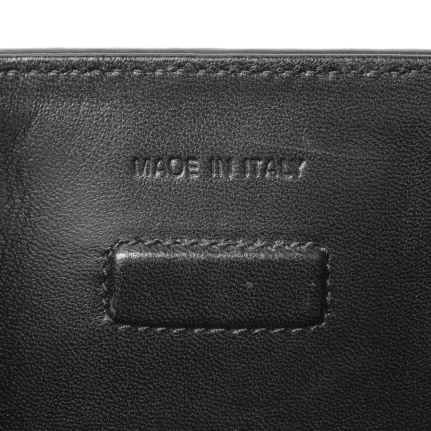 Exclusive Christian Dior Black Bullcalf Large Diorever Flap — Lifestyle View