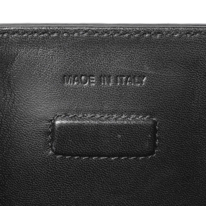Exclusive Christian Dior Black Bullcalf Large Diorever Flap — Lifestyle View